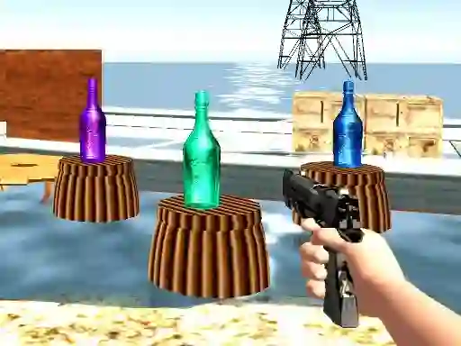 Spel Bottle Shooter games online