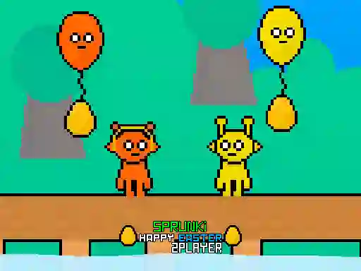Spel Sprunki Happy Easter 2Player online