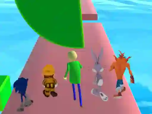 Spel Fun Race 3D baldi's basics online