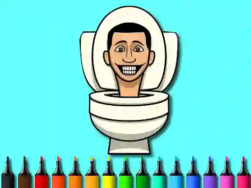 Spel Color Skibidi Toilet online