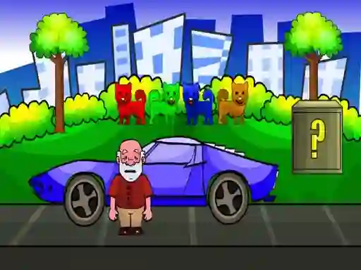 Spel Find The Old Man's Car Key online