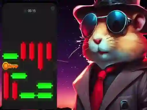 Spel Hamster Puzzle Keys online
