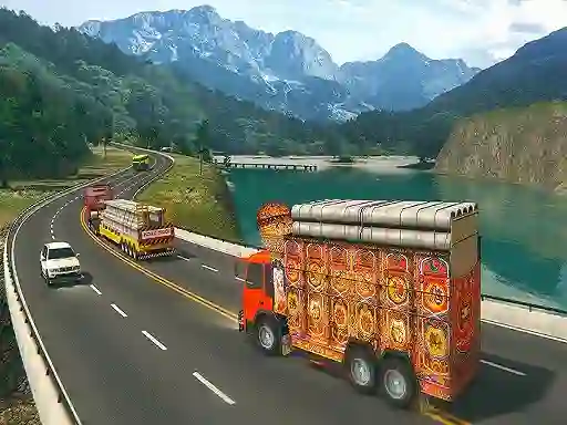 Spel Indian Cargo Truck Gwadar Port Game online