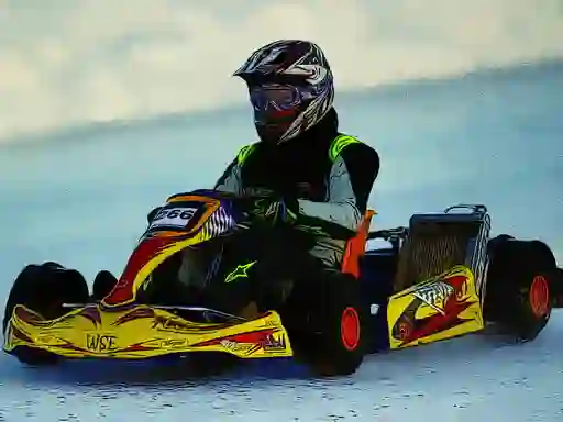 Spel Kart Racing Jigsaw online