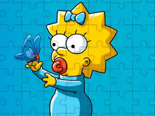 Spel The Simpsons Puzzle online