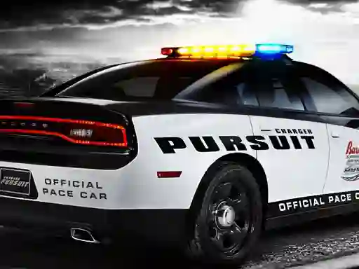 Spel Police Cars Slide Puzzle online