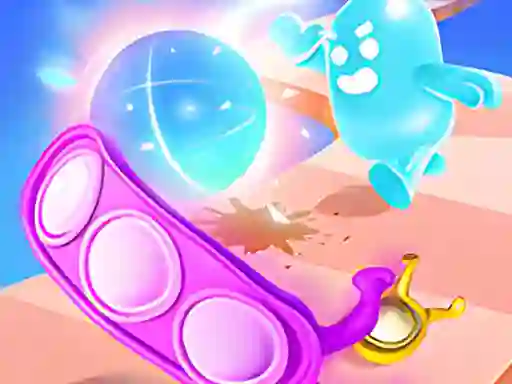Spel Bubble run online