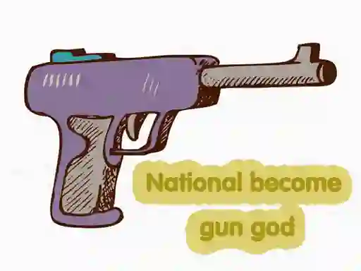 Spel National become gun god online
