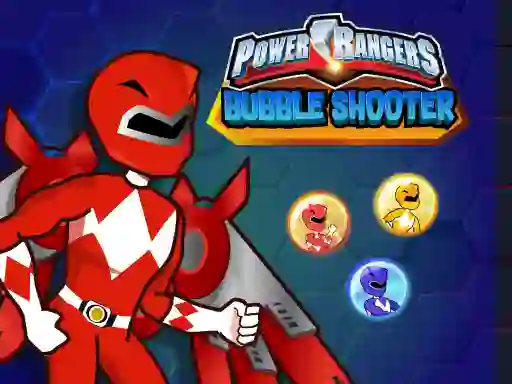 Spel Power Rangers Bubble Shoot online