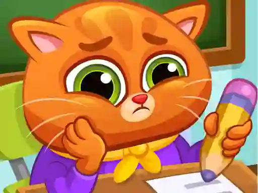 Spel Lovely Virtual Cat At School online