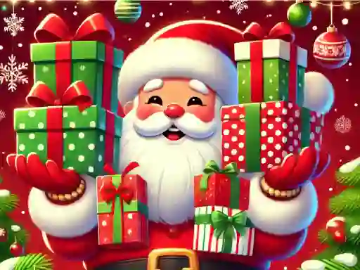 Spel Christmas Gift Jump online