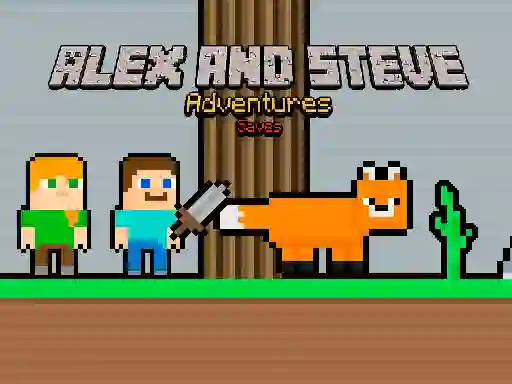 Spel Alex and Steve Adventures Saves online