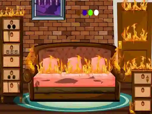 Spel Fired House Escape online