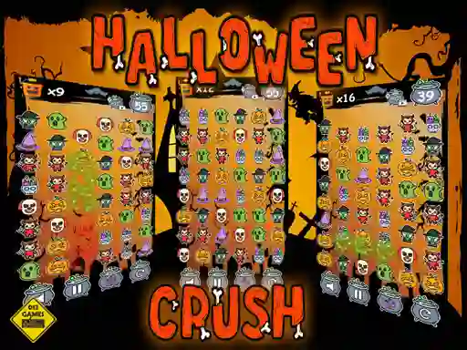 Spel Halloween Crush online