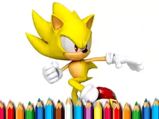 Spel Sonic Coloring Book online
