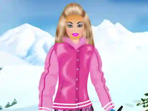 Spel Barbie Snowboard Dress online