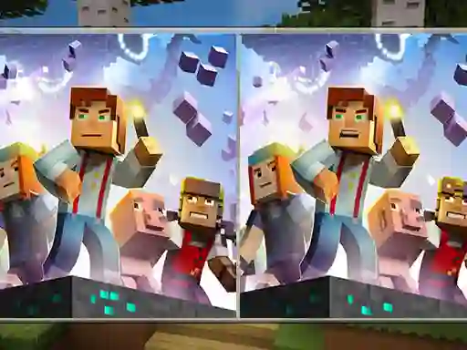 Spel Minecraft Differences online