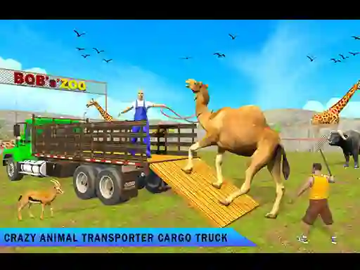 Spel Zoo Animal Transport Game online