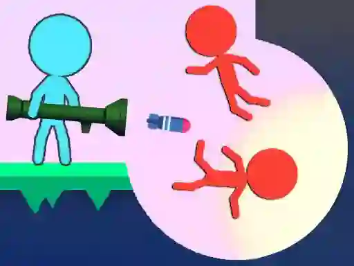 Spel Stickman Bullets Ragdoll online