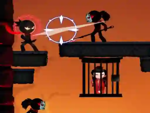 Spel Ninja Stickman Warrior online