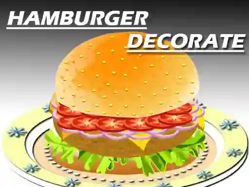 Spel Hamburger Decorating online