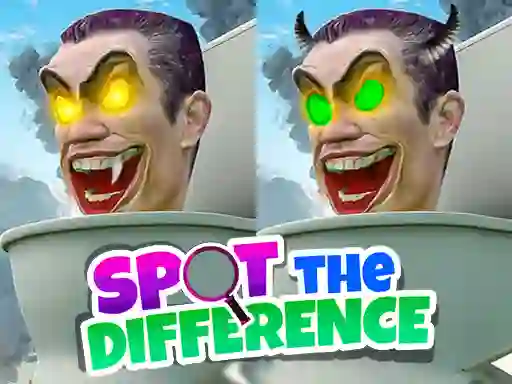 Spel Skibidi Toilet Spot the Difference online