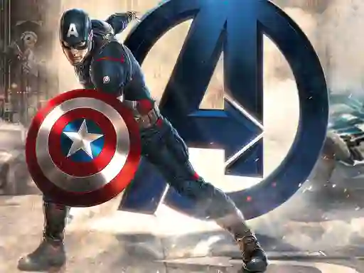 Spel Captain American Jigsaw Puzzle online