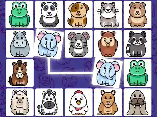 Spel Kris Mahjong Animals online