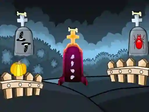 Spel Halloween Scary Cemetery Escape online