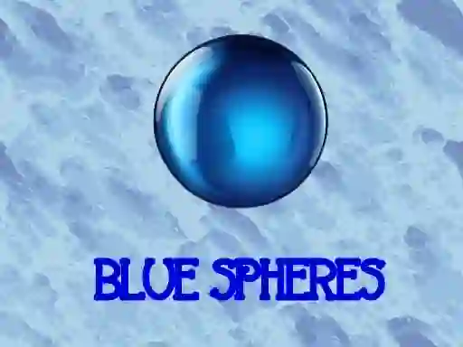 Spel Blue spheres online