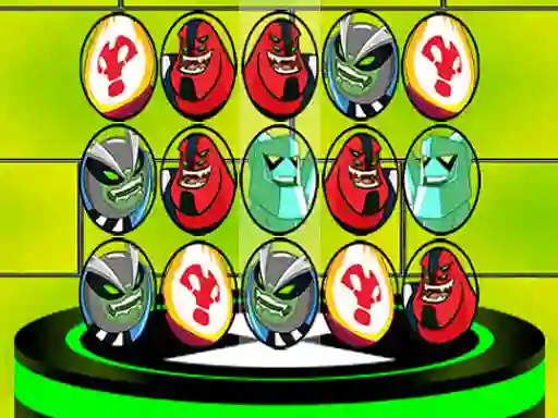 Spel Ben 10 Match 3 Aliens online