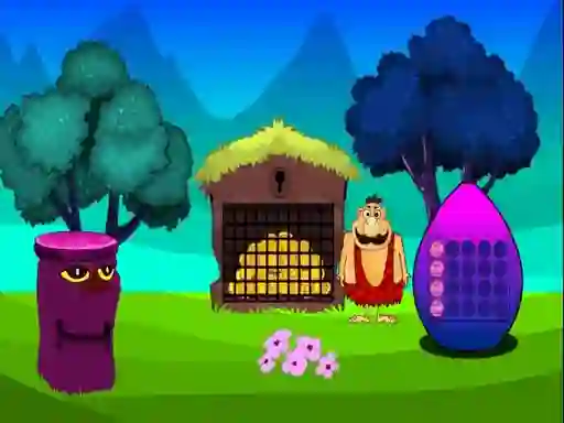 Spel Caveman Treasure Escape online