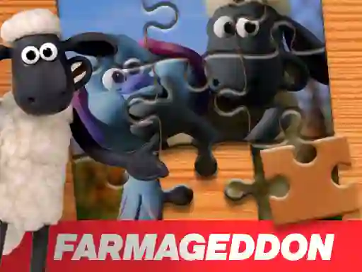 Spel  A Shaun the Sheep Movie Farmageddon Jigsaw Puzzle online