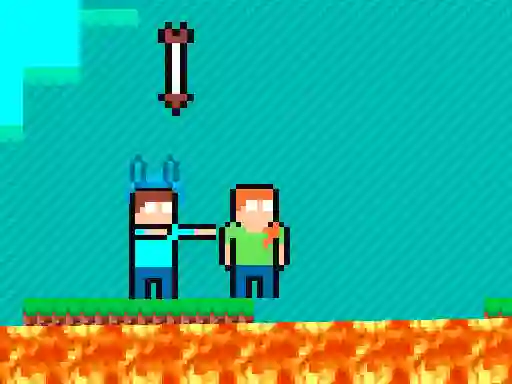 Spel Pixel Battle Upward online