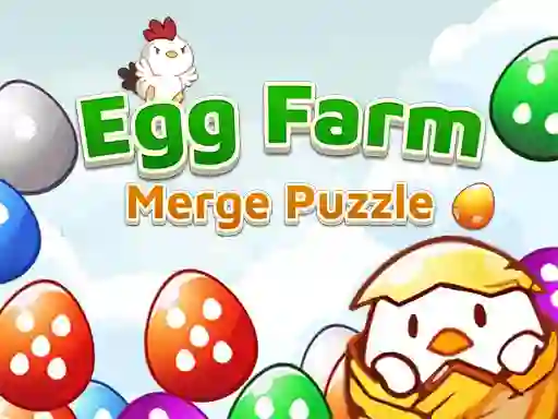 Spel Egg Farm Merge Puzzle online