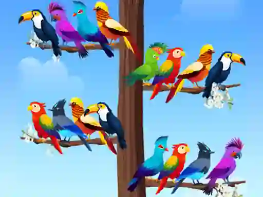 Spel Bird Sort online