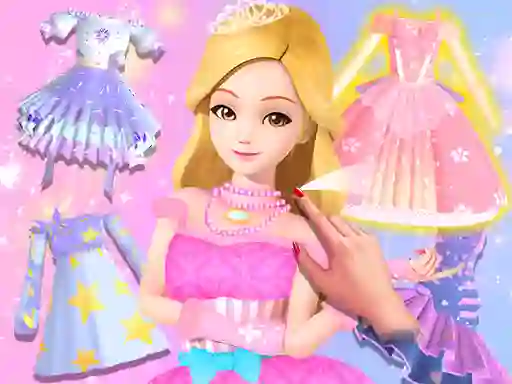 Spel Модный макияж для сияющей принцессы online
