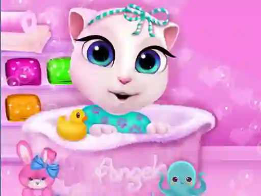 Spel Baby Angela Bathing Time online