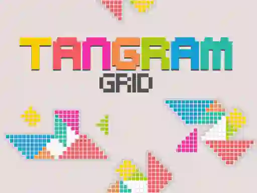 Spel Tangram Grid online
