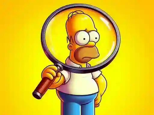 Spel The Simpsons Find the Difference online