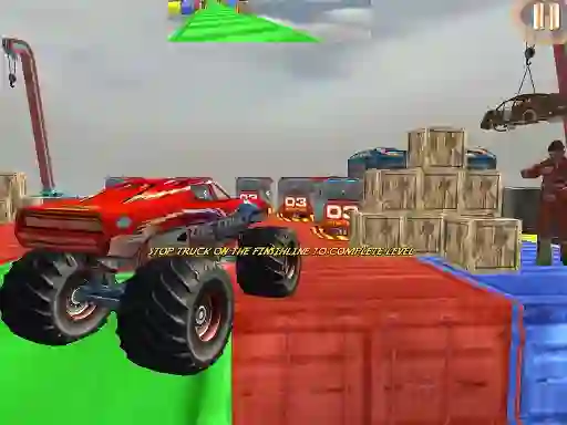Spel Monster Truck Driving Stunt Game Sim online