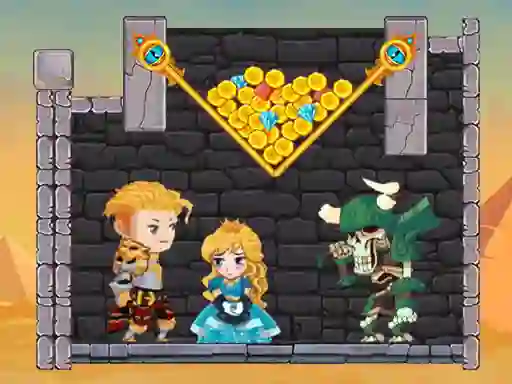 Spel Hero Rescue Pull The Pin online