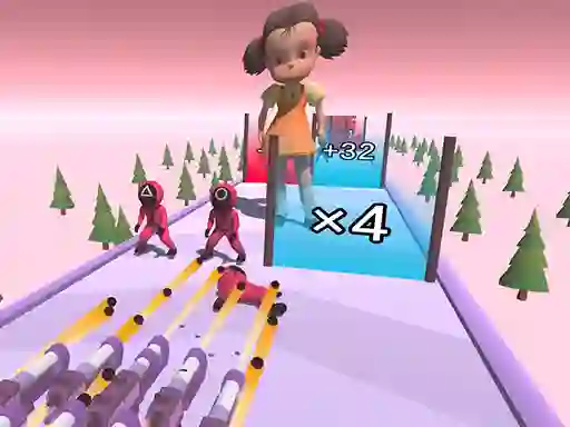 Spel Squid Game Gun Fest online