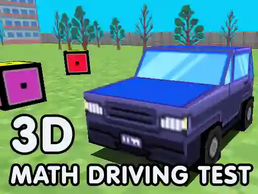 Spel 3D Math Driving Test online