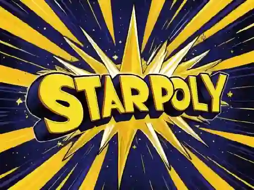 Spel Star poly online