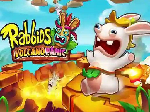 Spel Rabbids Volcano Panic online