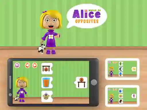 Spel World of Alice Opposites online
