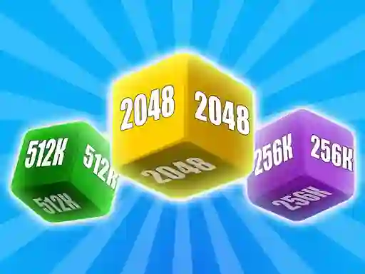 Spel Merge Cubes 2048 3D online