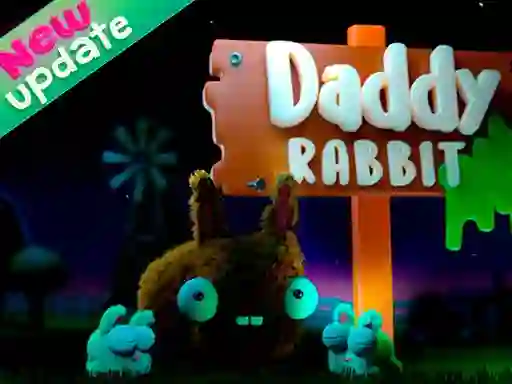 Spel Daddy Rabbit Zombie Farm online
