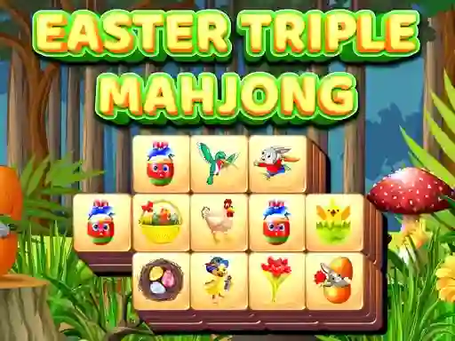 Spel Easter Triple Mahjong online